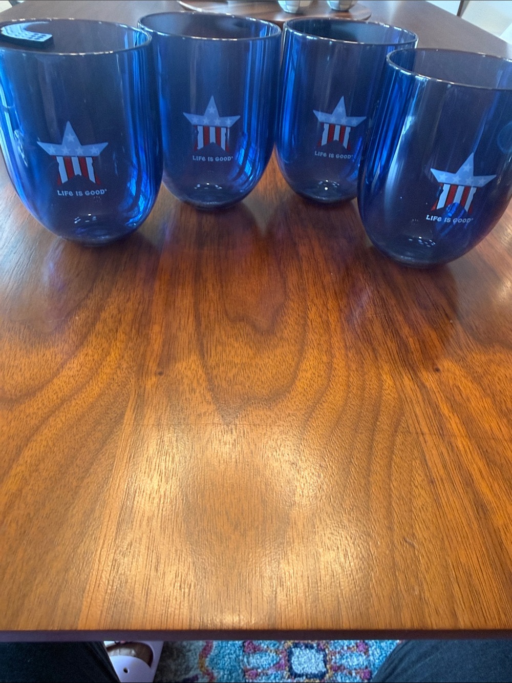 Life is Good Plastic Tumbler